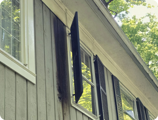 Bat Grease Guano Marks